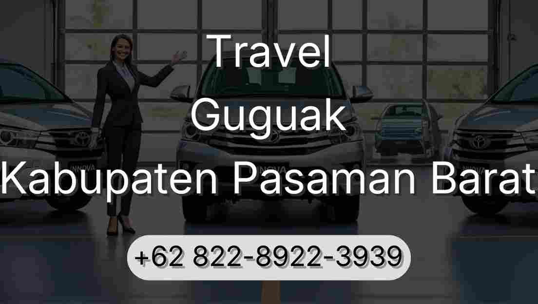Travel Guguak Kabupaten Pasaman Barat