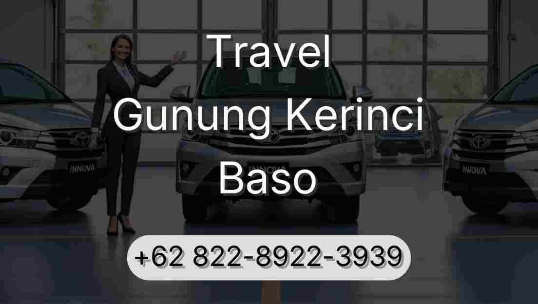 Travel Gunung Kerinci Baso