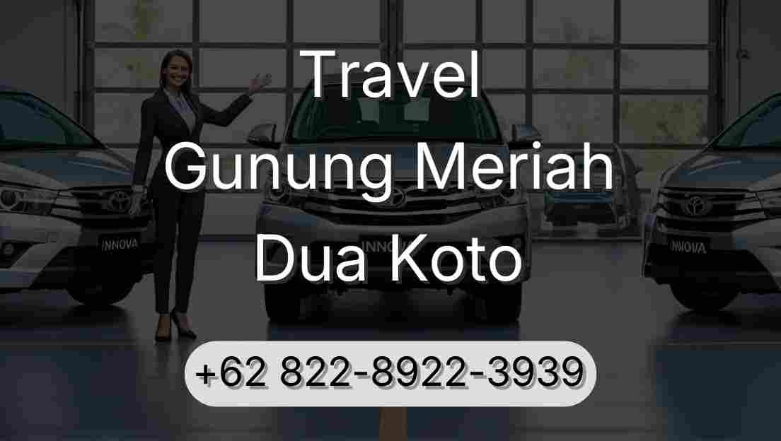 Travel Gunung Meriah Dua Koto