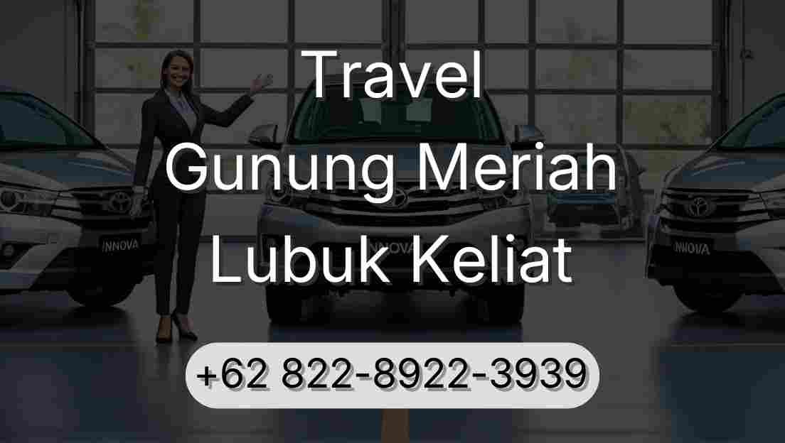 Travel Gunung Meriah Lubuk Keliat