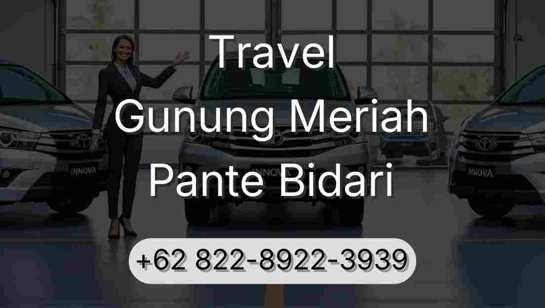Travel Gunung Meriah Pante Bidari
