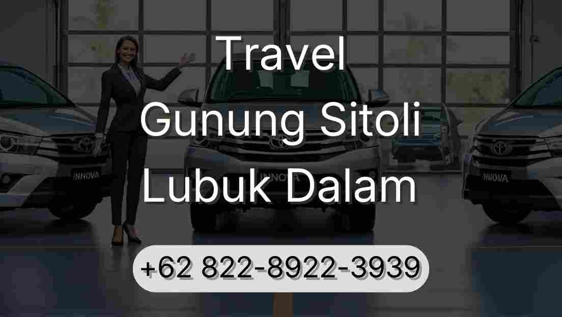 Travel Gunung Sitoli Lubuk Dalam