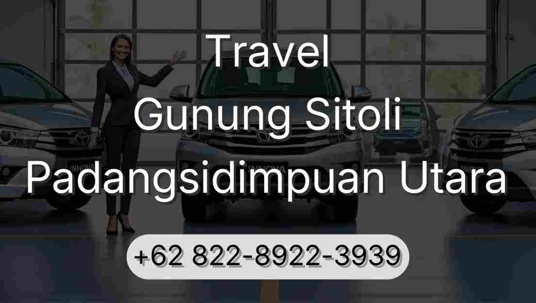 Travel Gunung Sitoli Padangsidimpuan Utara