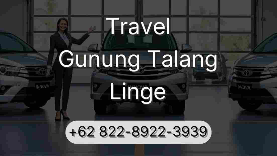 Travel Gunung Talang Linge