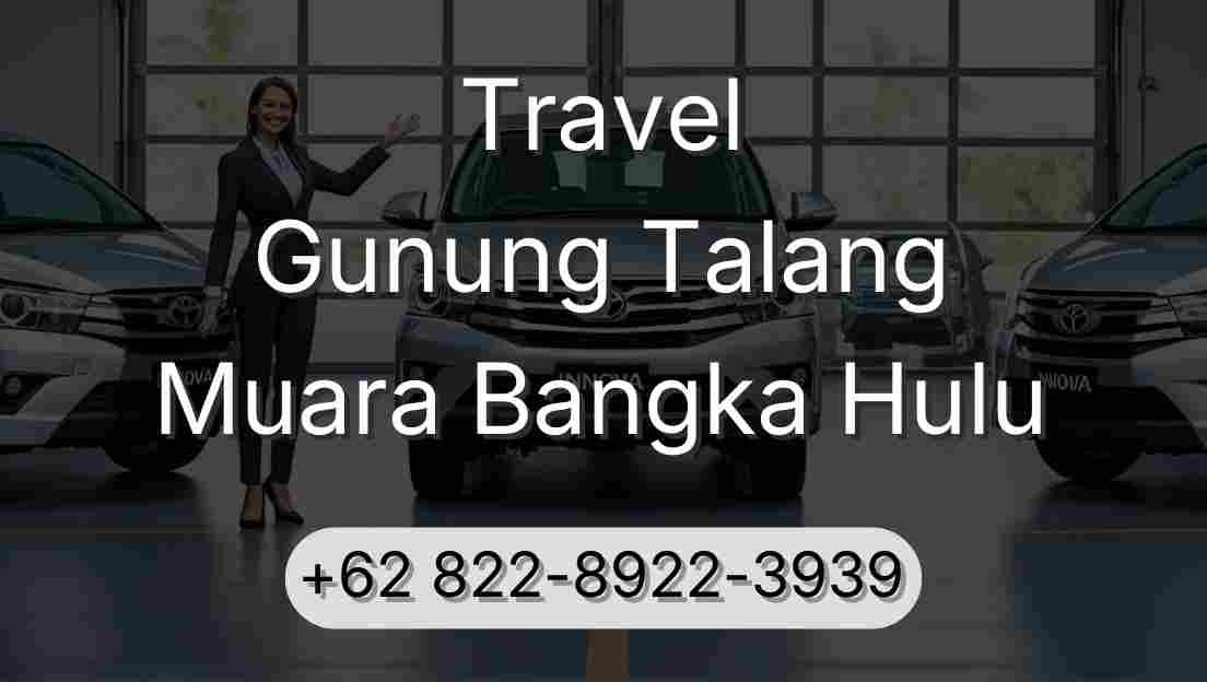 Travel Gunung Talang Muara Bangka Hulu