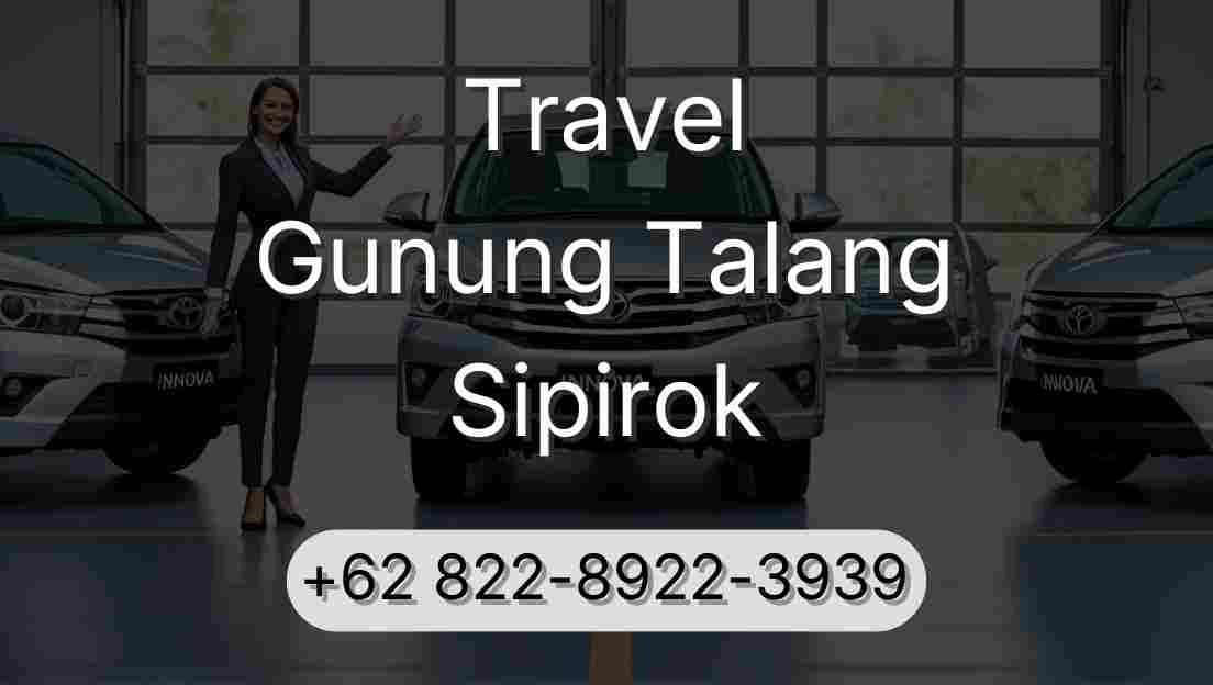 Travel Gunung Talang Sipirok