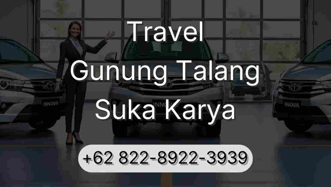 Travel Gunung Talang Suka Karya