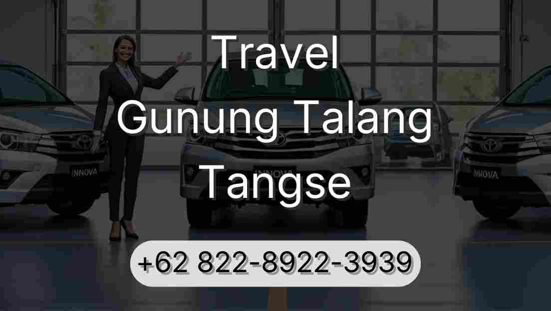 Travel Gunung Talang Tangse