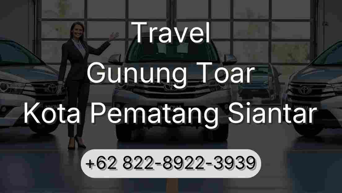 Travel Gunung Toar Kota Pematang Siantar