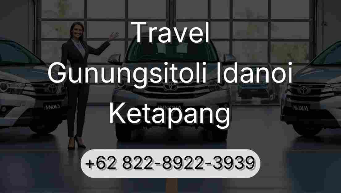 Travel Gunungsitoli Idanoi Ketapang