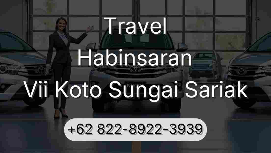 Travel Habinsaran Vii Koto Sungai Sariak