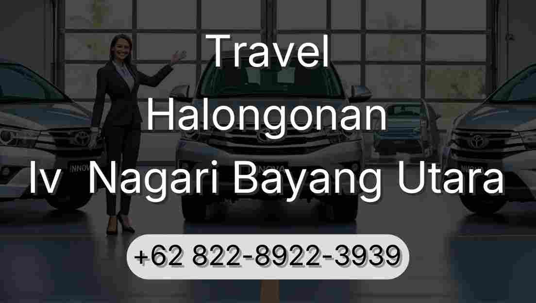 Travel Halongonan Iv  Nagari Bayang Utara