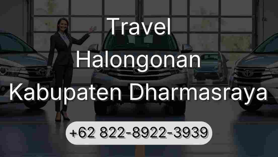 Travel Halongonan Kabupaten Dharmasraya
