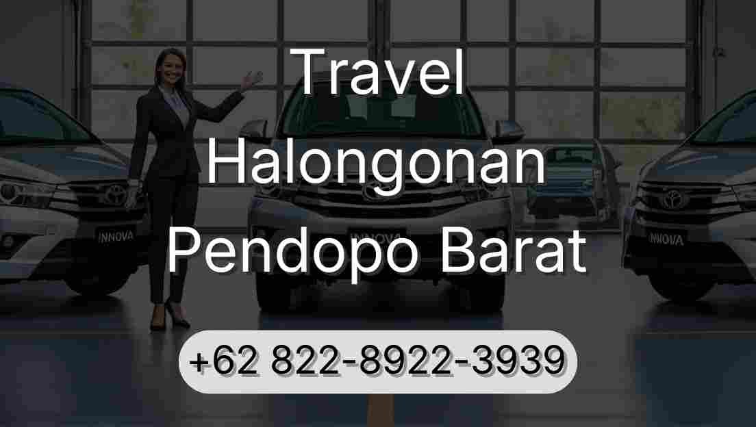 Travel Halongonan Pendopo Barat