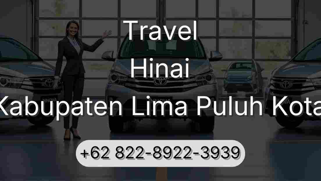 Travel Hinai Kabupaten Lima Puluh Kota