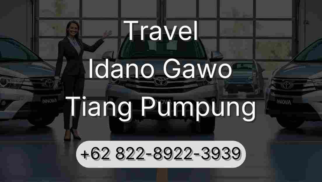Travel Idano Gawo Tiang Pumpung