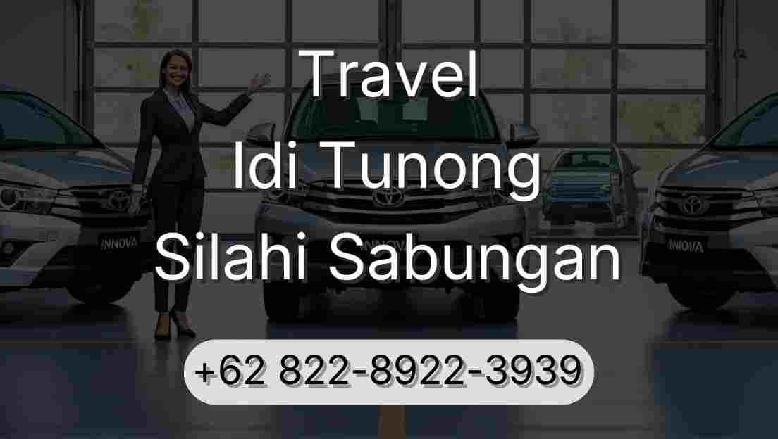 Travel Idi Tunong Silahi Sabungan