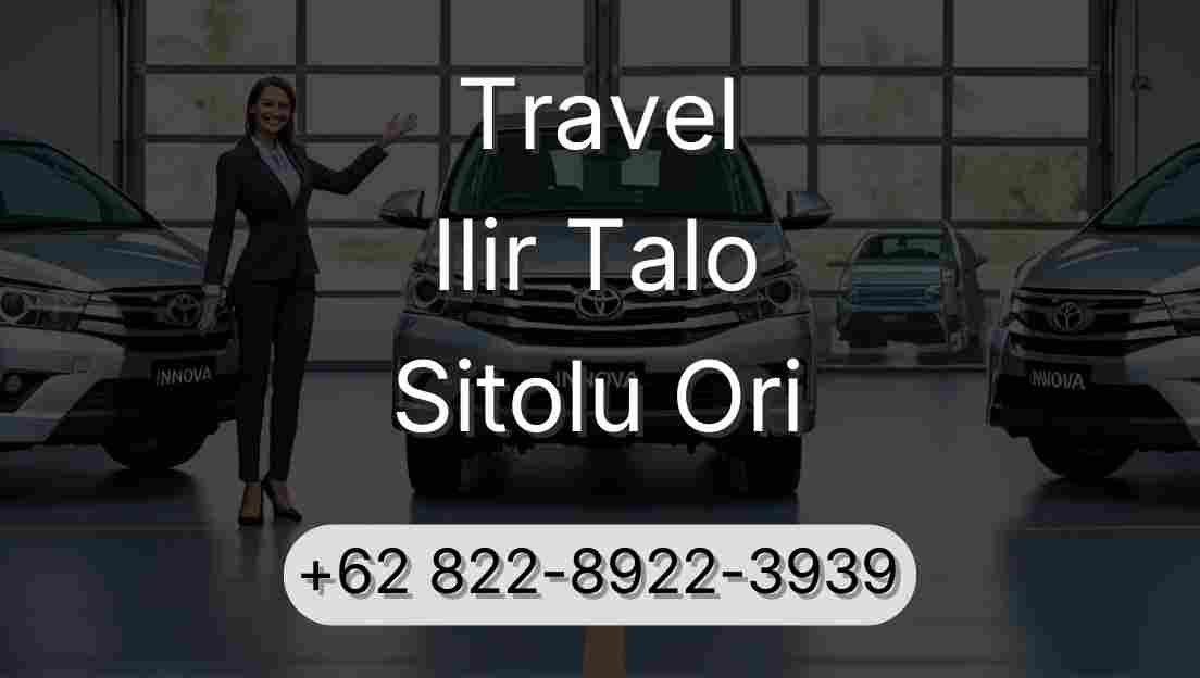 Travel Ilir Talo Sitolu Ori