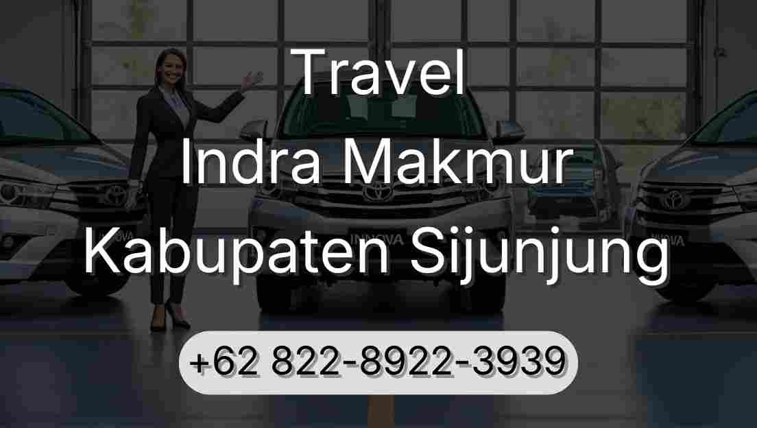 Travel Indra Makmur Kabupaten Sijunjung