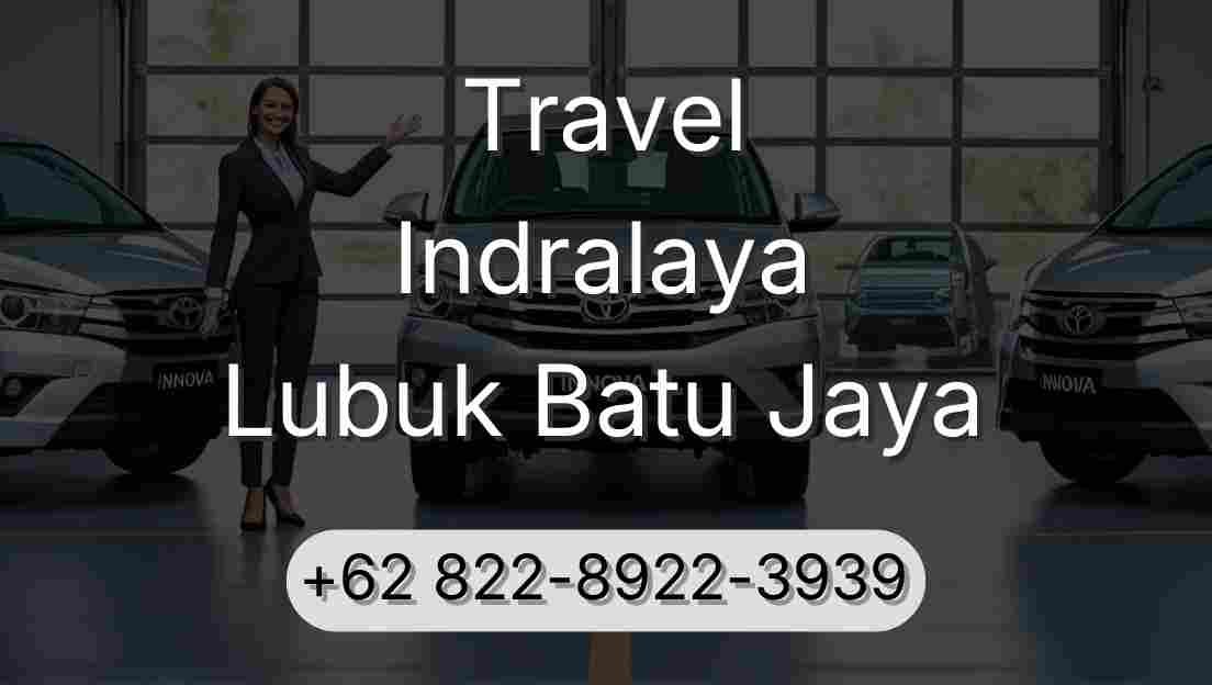Travel Indralaya Lubuk Batu Jaya
