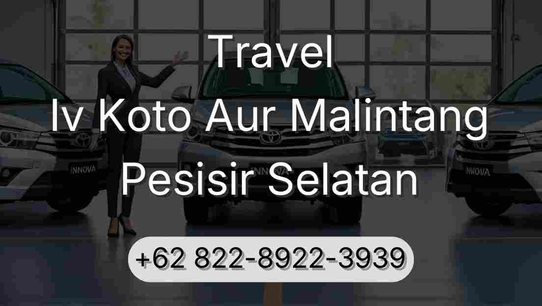 Travel Iv Koto Aur Malintang Pesisir Selatan