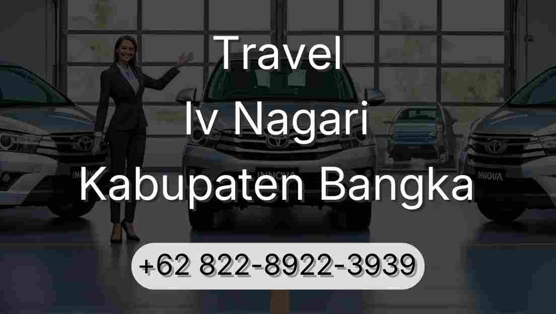 Travel Iv Nagari Kabupaten Bangka