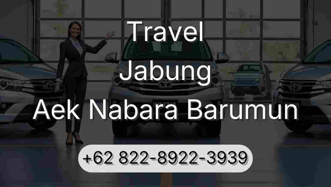 Travel Jabung Aek Nabara Barumun