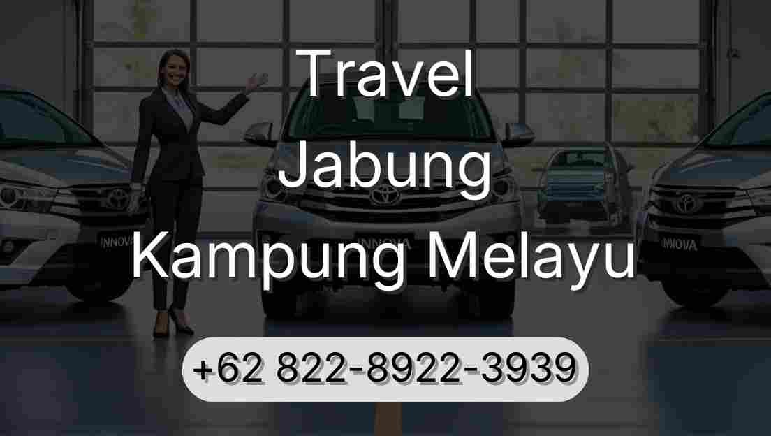Travel Jabung Kampung Melayu
