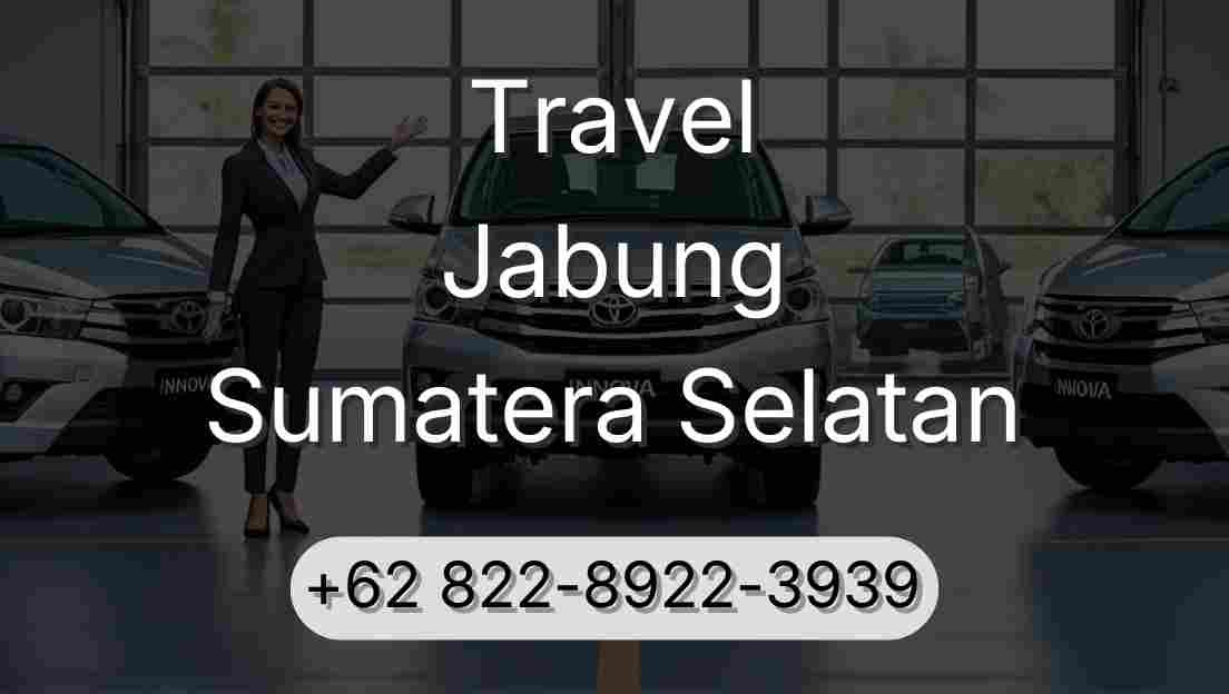 Travel Jabung Sumatera Selatan