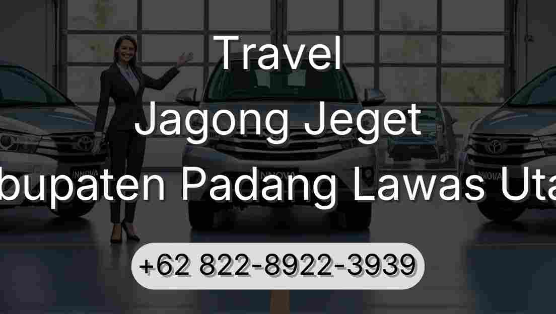 Travel Jagong Jeget Kabupaten Padang Lawas Utara