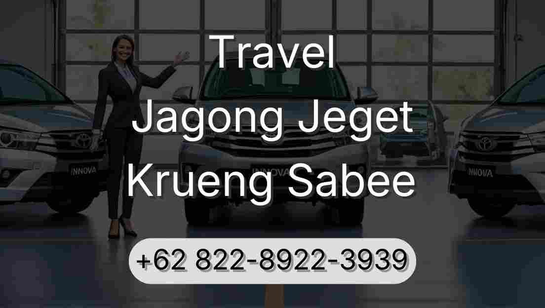 Travel Jagong Jeget Krueng Sabee
