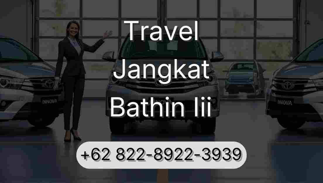 Travel Jangkat Bathin Iii