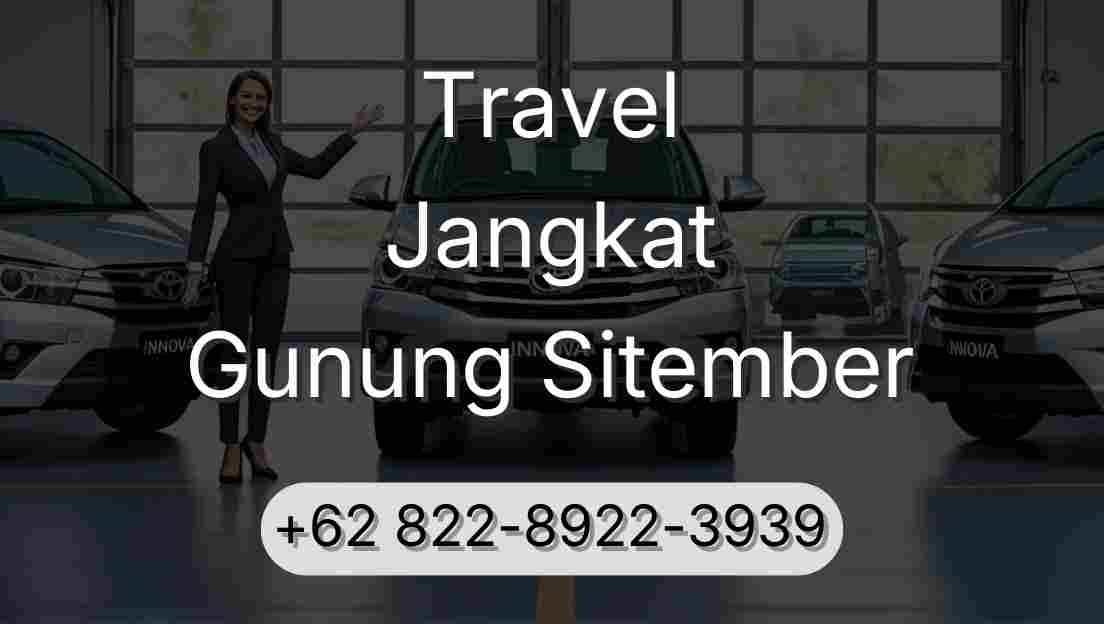 Travel Jangkat Gunung Sitember
