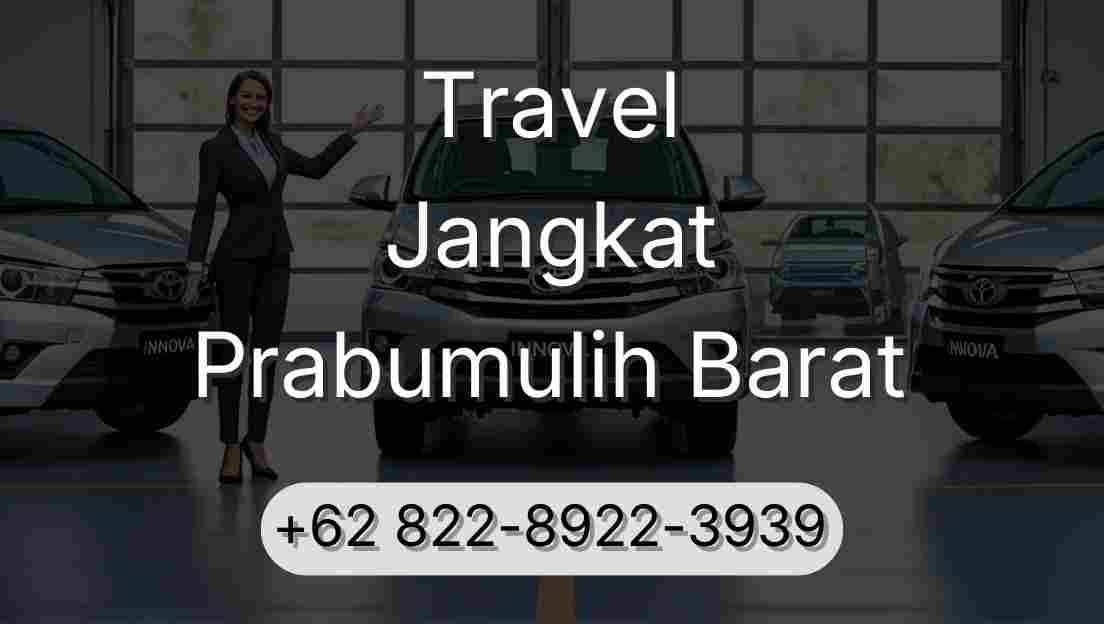 Travel Jangkat Prabumulih Barat