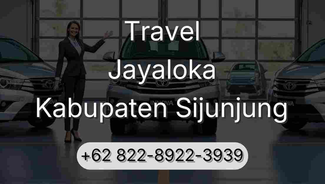 Travel Jayaloka Kabupaten Sijunjung