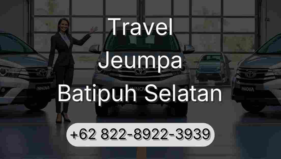 Travel Jeumpa Batipuh Selatan