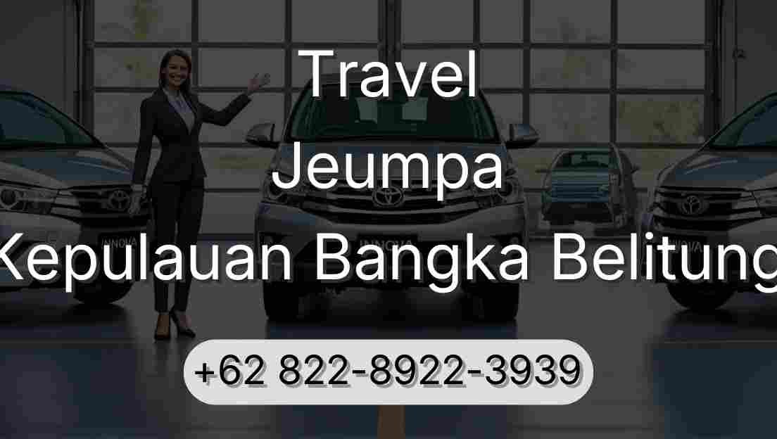 Travel Jeumpa Kepulauan Bangka Belitung