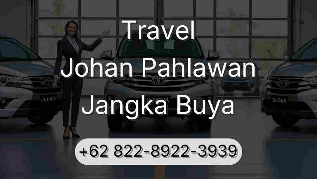 Travel Johan Pahlawan Jangka Buya