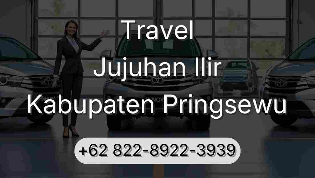 Travel Jujuhan Ilir Kabupaten Pringsewu