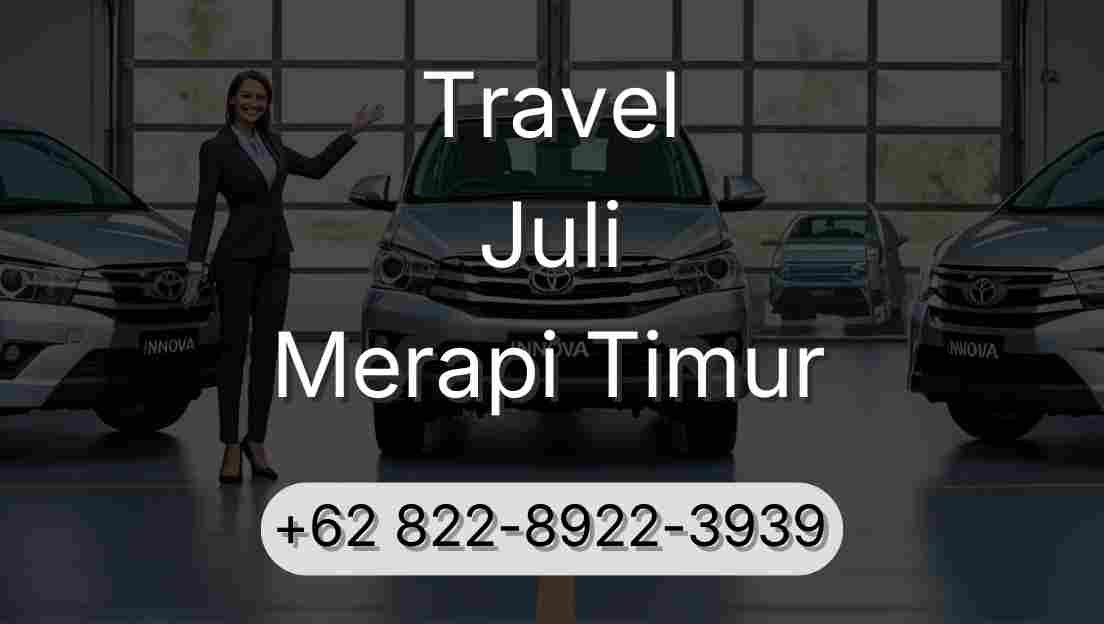 Travel Juli Merapi Timur