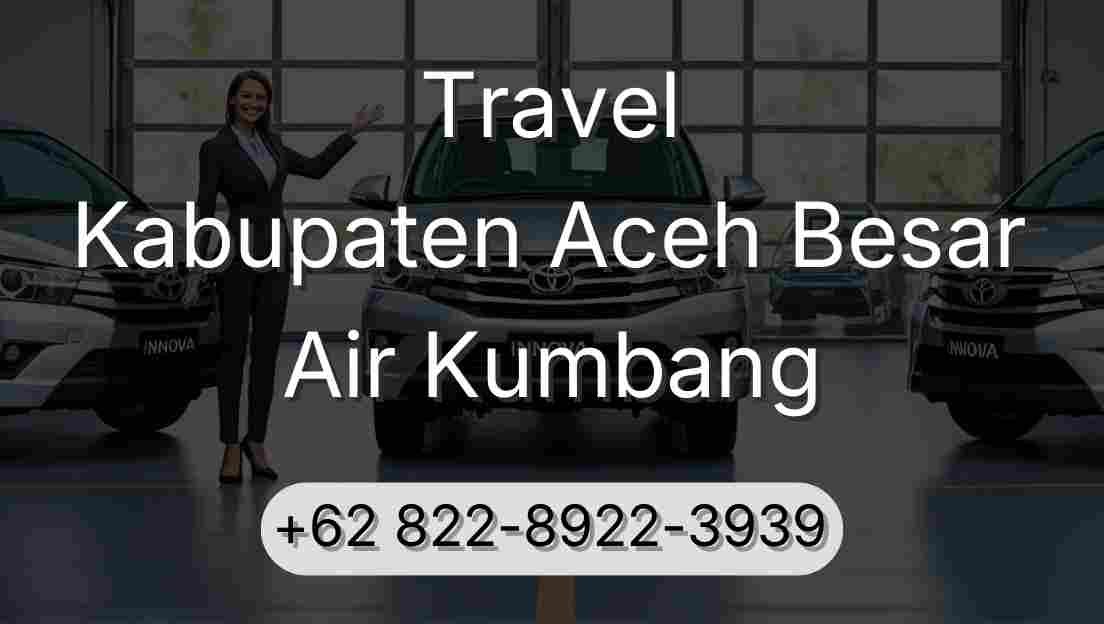Travel Kabupaten Aceh Besar Air Kumbang