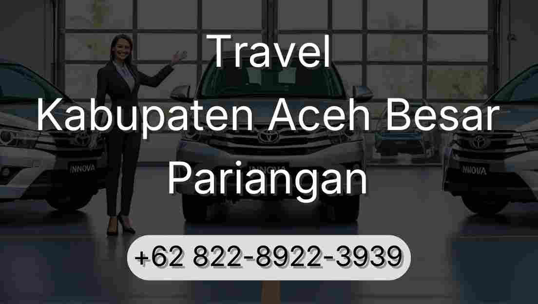 Travel Kabupaten Aceh Besar Pariangan