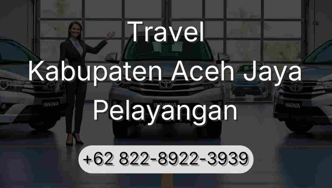 Travel Kabupaten Aceh Jaya Pelayangan