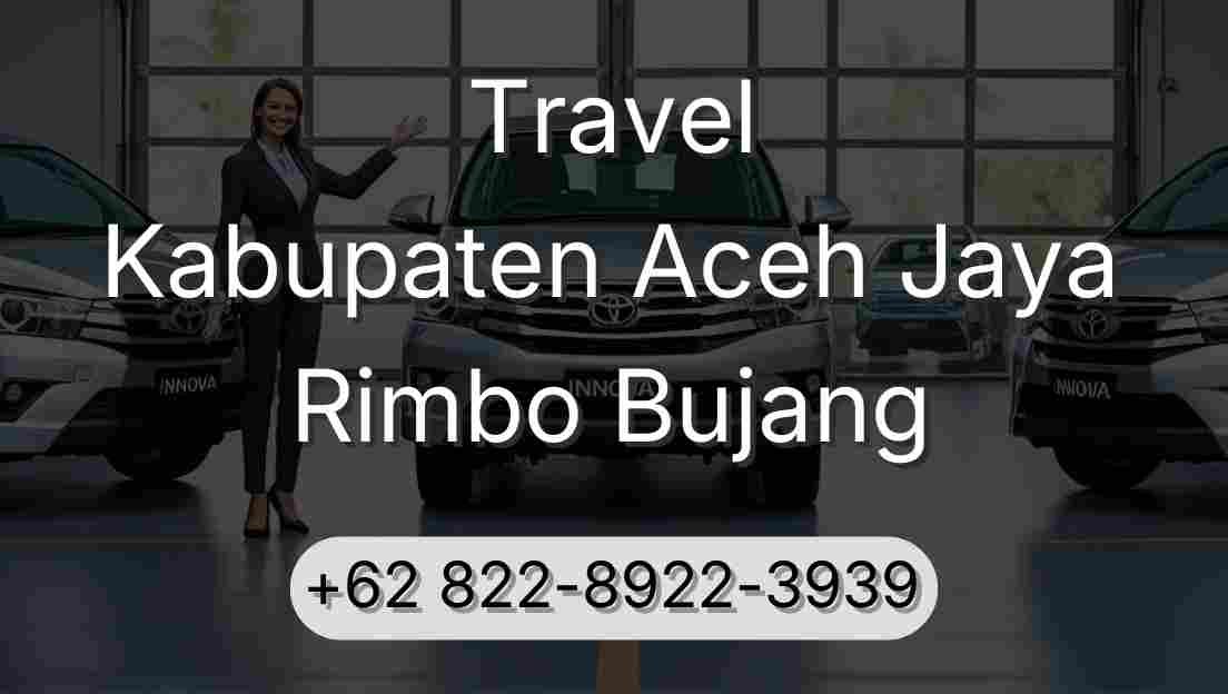 Travel Kabupaten Aceh Jaya Rimbo Bujang