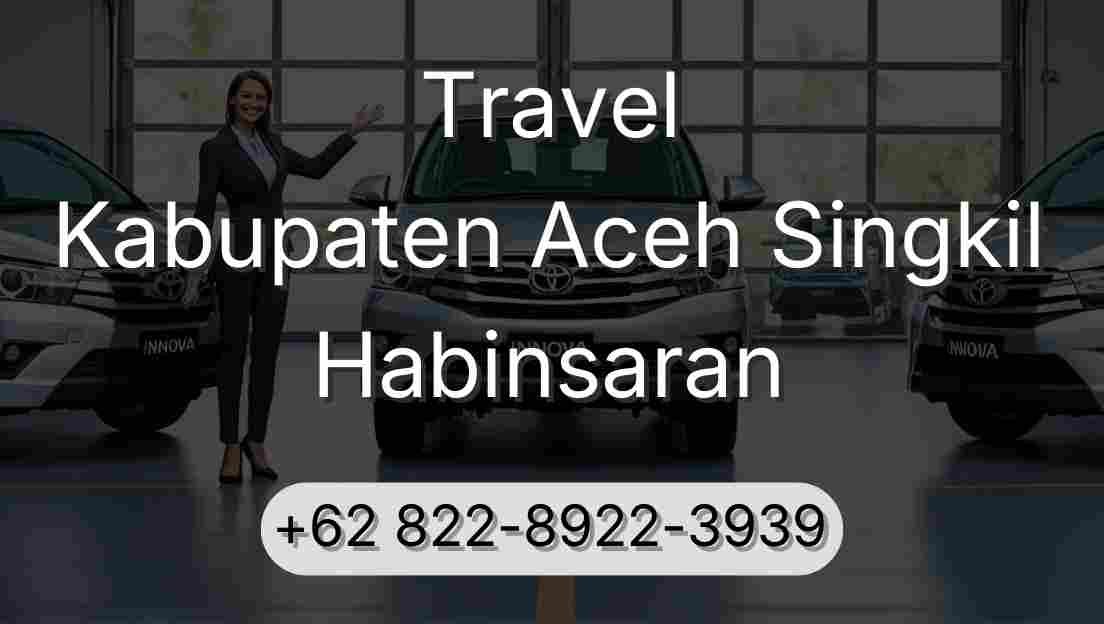 Travel Kabupaten Aceh Singkil Habinsaran