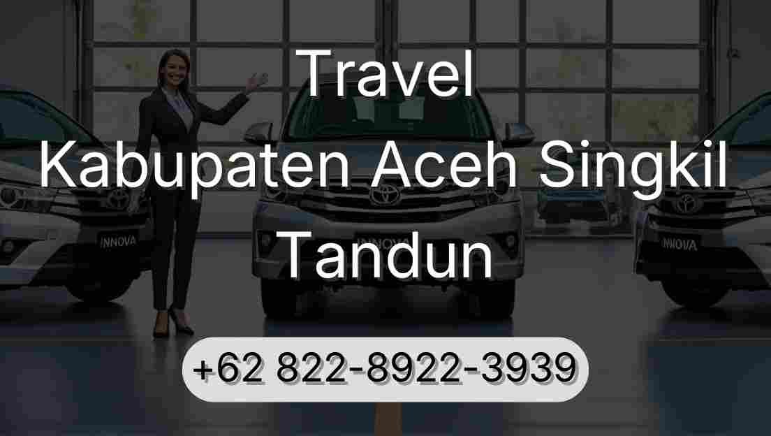 Travel Kabupaten Aceh Singkil Tandun