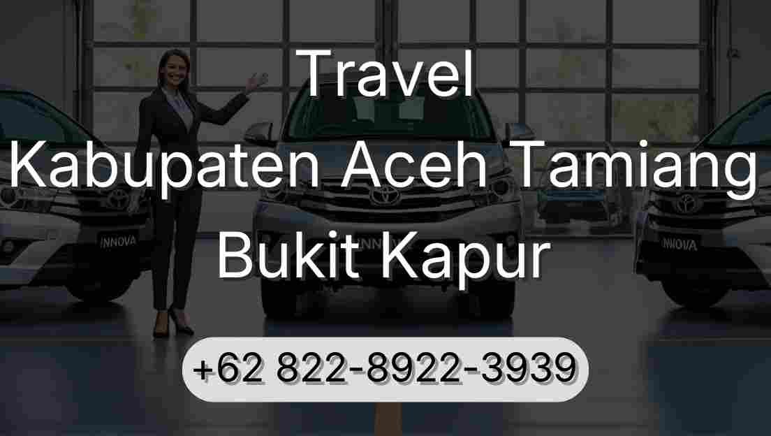 Travel Kabupaten Aceh Tamiang Bukit Kapur