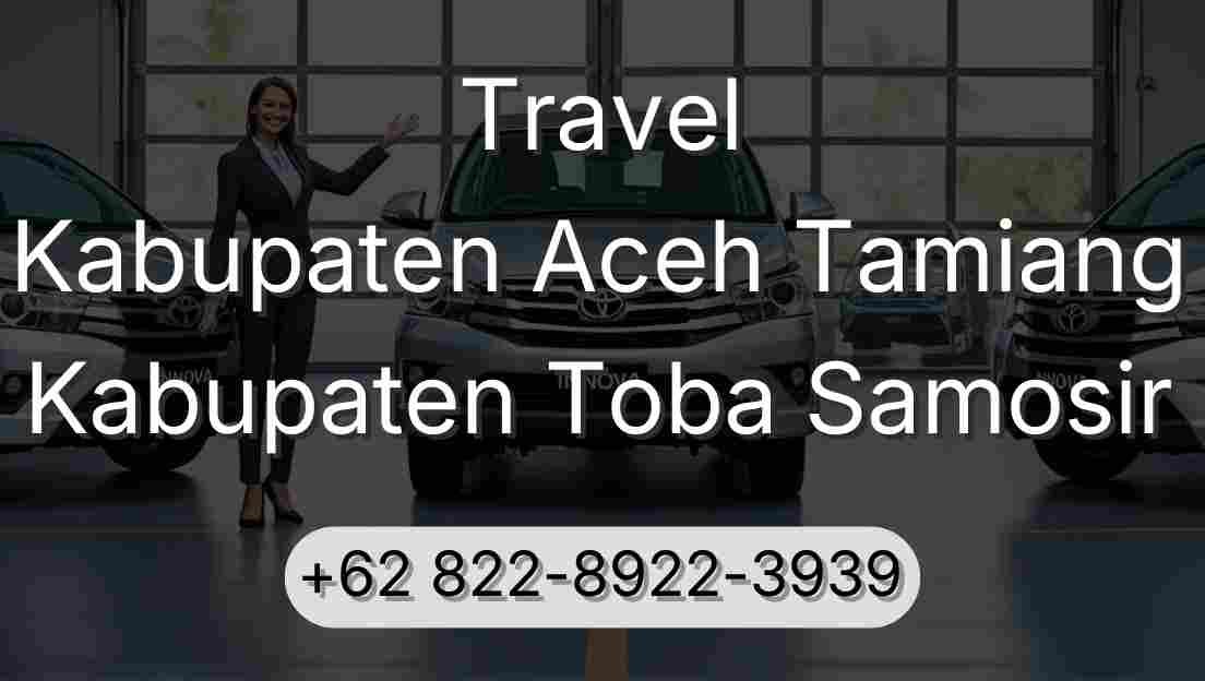 Travel Kabupaten Aceh Tamiang Kabupaten Toba Samosir