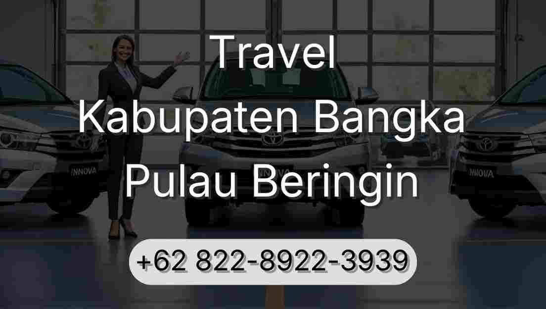 Travel Kabupaten Bangka Pulau Beringin