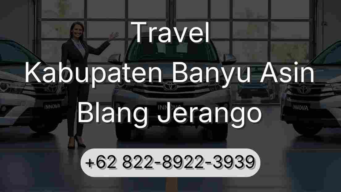 Travel Kabupaten Banyu Asin Blang Jerango